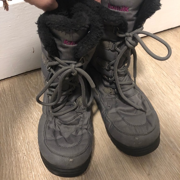 Kamik winter snow ski boots size 8 - Picture 3 of 7